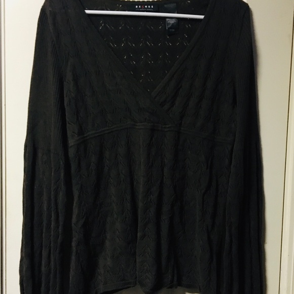 Axcess ~ Women’s ~ Sweater~ Medium ~ Black ~ Pullover - Picture 4 of 15